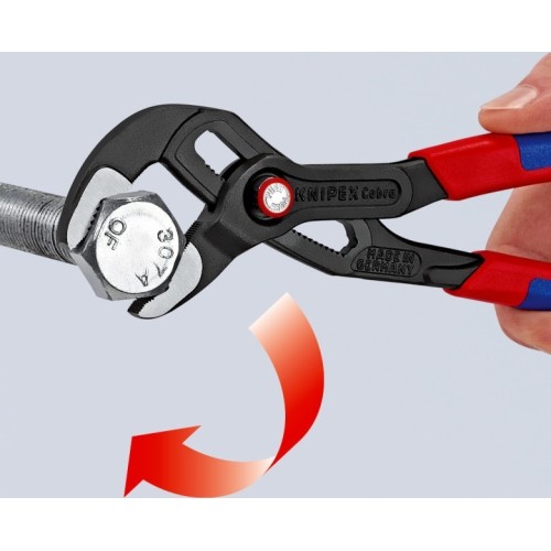 Santechninės replės KNIPEX Cobra su greitu fiksavimu 250mm