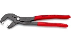 Spring hose clamp pliers with locking KNIPEX