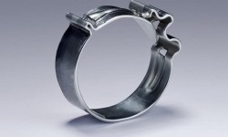 Spring hose clamp pliers with locking KNIPEX