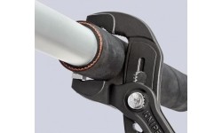 Spring hose clamp pliers with locking KNIPEX