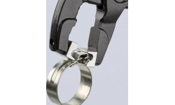 Spring hose clamp pliers with locking KNIPEX
