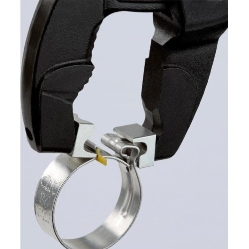Spring hose clamp pliers with locking KNIPEX