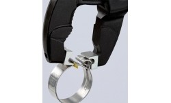 Spring hose clamp pliers with locking KNIPEX