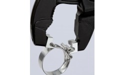 Spring hose clamp pliers with locking KNIPEX