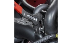 Spring hose clamp pliers with locking KNIPEX