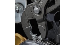 Spring hose clamp pliers with locking KNIPEX