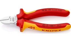 Šoninio kirpimo replės elektrikui 140mm (1000V) KNIPEX