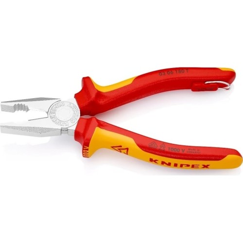 Combination pliers insulated 180mm (1000V) KNIPEX