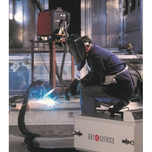 Dūmų nutraukimo rankovė AERSERVICE ARMOFLEX 160 - Su ventiliatorium