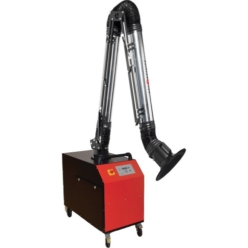 Mobile welding fume cleaning system AERSERVICE EVO 2.2 (with sleeve, D160 X 3M) - Standi