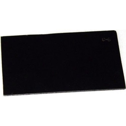 Apsauginis stikliukas skydeliui, 60x110x3mm, tamsintas  - DIN 10