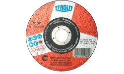 Pjovimo diskas Tyrolit 125x1.0mm Inox, nerūd. plienui