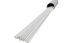 LM-60 white wrapped brass solder - 2,0