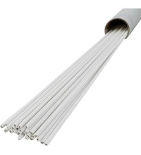 LM-60 white wrapped brass solder - 2,5