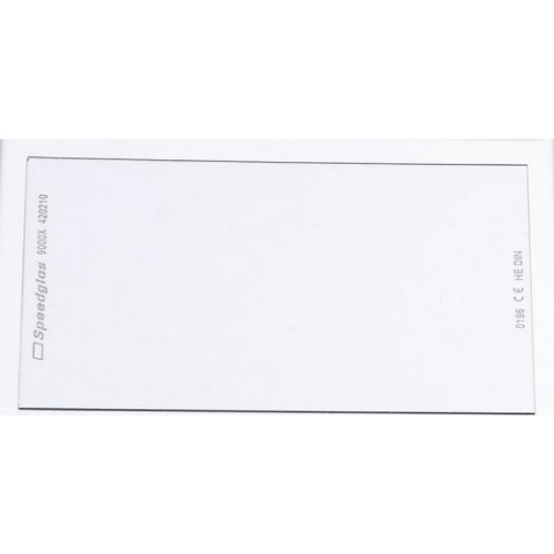 Apsauginis stikliukas Speedglas 42x91mm, vidinis, skirtas 100, SL, 10V ir kt., 1vnt