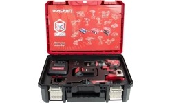 Akumuliatorinis suktuvas-gręžtuvas su kalimu 20V LI-ION (XCUBE dėžė)