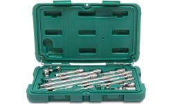 1/4''+3/8'' Adapterių ir priedų rinkinys 16vnt.