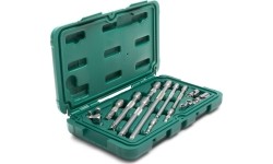 1/4''+3/8'' Adapterių ir priedų rinkinys 16vnt.