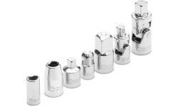 1/4''+3/8'' Adapterių ir priedų rinkinys 16vnt.