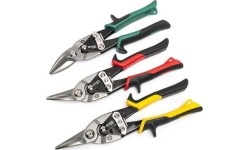 Aviation tin snips set 250mm 3pcs