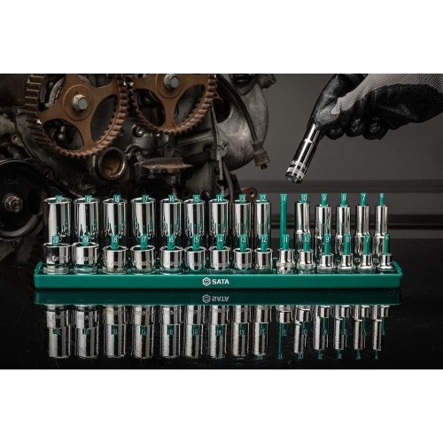 Laikiklių galvutėms rinkinys 3vnt (1/2+3/8+1/4)