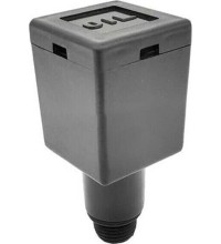 Breather for oil compressor 3/8" black. Spare part.