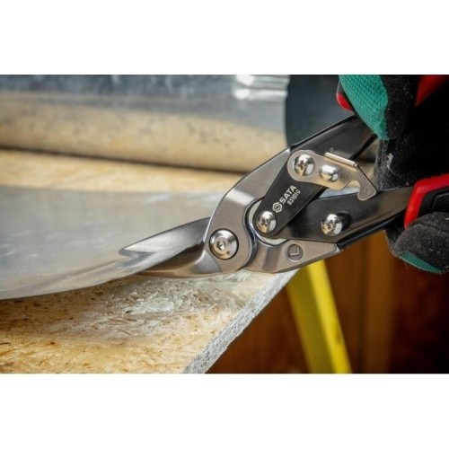 Aviation tin snips - left cut 250mm