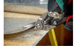 Aviation tin snips - left cut 250mm