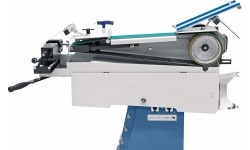 Vamzdžių ir profilių galų šlifavimo staklės KBR 100 x 2000 Duo