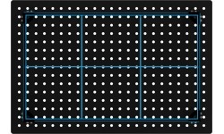 Suvirinimo stalas DIY 1200x800 mm