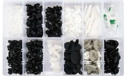 Plastic Push-Type Clip Assortment (255pcs) VW