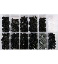 Plastic Push-Type Clip Assortment (350pcs) Volvo
