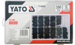 Automobilio apdailos plastikinių laikiklių rinkinys (350vnt) Volvo