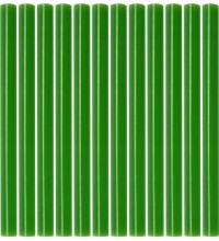 Hot glue stick set (green) (12pcs) 7.2x100mm