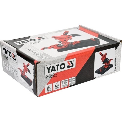 Angle grinder stand 115/125mm with feeder/angle cutting function