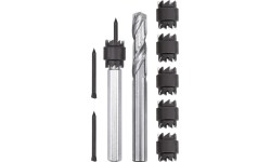 Drill welding points set 9pcs (HSS)
