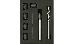Drill welding points set 9pcs (HSS)