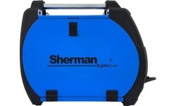 Pusautomačio KOMPLEKTAS SHERMAN DIGIMIG 220 LCD su skydeliu E3 ir vežimėliu MIG