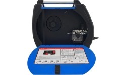 Pusautomačio KOMPLEKTAS SHERMAN DIGIMIG 220 LCD su skydeliu E3 ir vežimėliu MIG