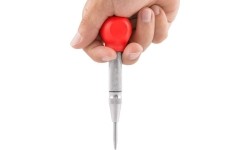 Centro žymeklis automatinis (plastikine rankena) 3x125mm