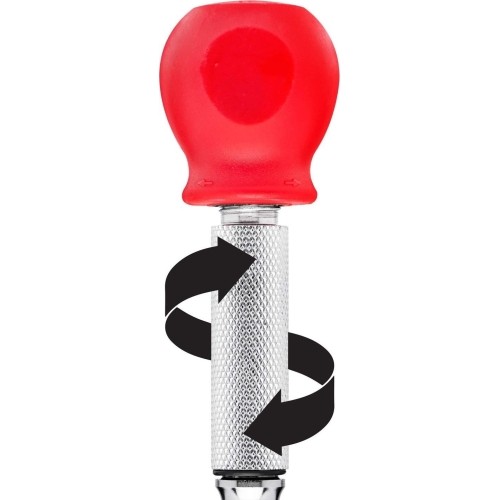 Centro žymeklis automatinis (plastikine rankena) 3x125mm