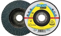Lapelinis šlifavimo diskas KLINGSPOR SMT624 Supra 125x22,2mm P120