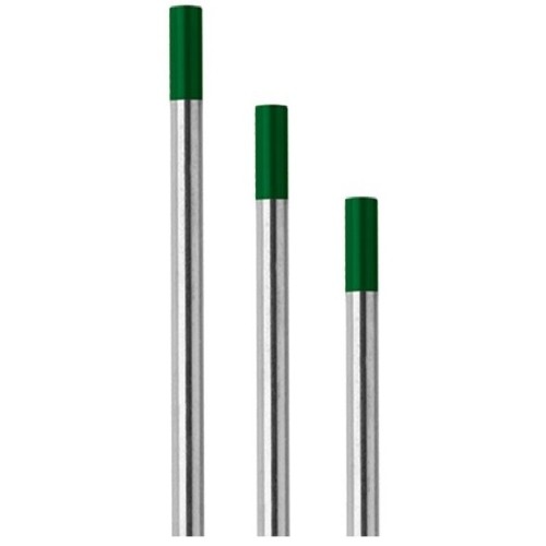 TIG volframo elektrodas WP 175mm (1 vnt.) žalias - 4.0 mm
