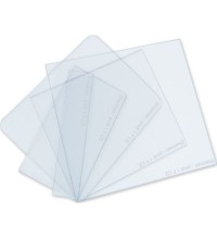 Protective polycarbonate rectangular glass - 77×117 Sherman V8a wewnętrzna