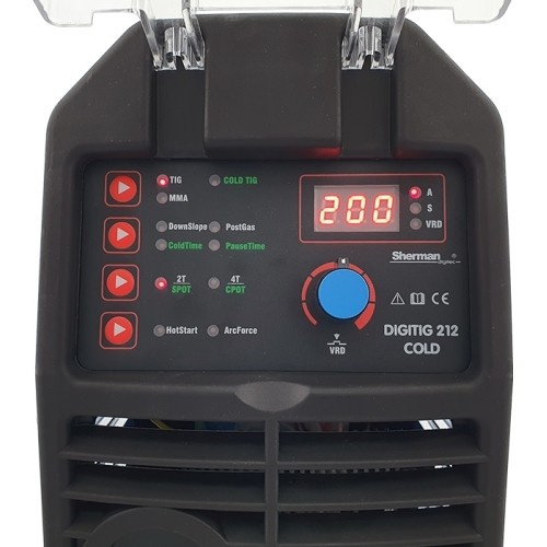 Inverter welder DIGITIG 212 COLD