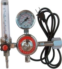 CH-258 CO₂/Argon regulator with heater and rotameter - AC 36