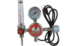 CH-258 CO₂/Argon regulator with heater and rotameter - AC 36