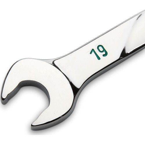 Kombinuotų raktų su terkšle rinkinys 7vnt. (8-19mm) 120XP