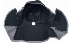 Pošalmis Profi, pailgintas, juodas