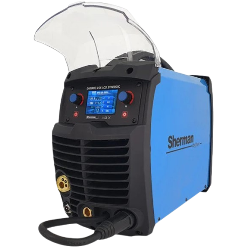 Pusautomačio KOMPLEKTAS SHERMAN DIGIMIG 205 LCD SYNERGIC su skydeliu V6 ir vežimėliu